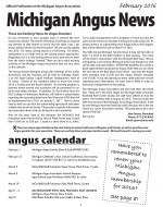 Michigan Angus News - Feb2016