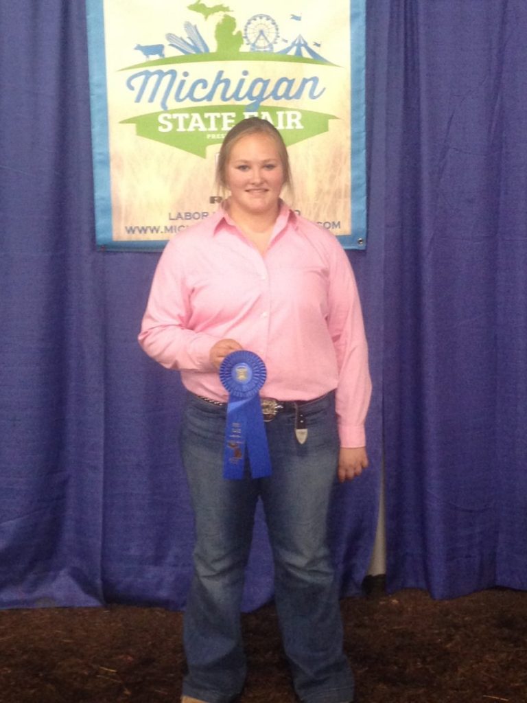 Jaycie Brown, intermediate champ and high overall poin