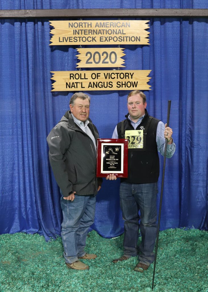 Roll of Victory (ROV) Reserve Breeder of the Year